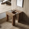 Extendable hall console dining table 90x47-299cm wood Allin Oak Sale