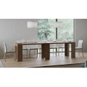 Extendable hall console dining table 90x47-299cm wood Allin Oak Bulk Discounts