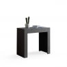 Extending console table 90x42-302cm anthracite Emy Report Offers