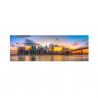 Canvas Print with Laminated Cotton, Bright Colors, 120x40cm, Hello Manhattan On Sale