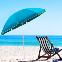 Capri 200cm Beach Umbrella With Tilt Mechanism Buy