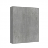 Kentaro Concrete double bed 160x190cm wall-mounted grey wardrobe Sale