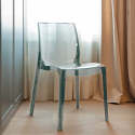Transparent Design Chair in Polycarbonate Made in Italy for the Kitchen Living Rooms Femme Fatale On Sale