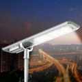 Solar Led Streetlight 5K Lumens with Built In Panel for Parking Lots Courtyards Streets Gardens Goldrake Promotion