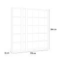 Kato C Concrete Modern Gray Wall Bookshelf 5 Shelves Home Office Sale