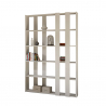 Modern Wall-Mounted Bookshelf, White, for Living Room or Office - Kato A Small Offers