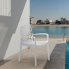 22 Gruvyer ARM Chairs by Grand Soleil with Glossy Polypropylene Armrests, Stock Offer Price