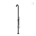 Garden and Pool Outdoor Shower with Design Steel Foot Washer Bosa Characteristics
