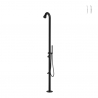 Garden and Pool Outdoor Shower with Design Steel Foot Washer Bosa Characteristics