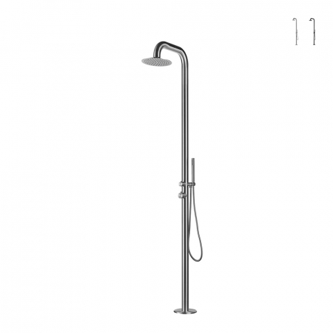 Outdoor garden shower column hand shower mixer pool Pula Promotion