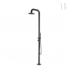 Outdoor Garden Shower Column with Showerhead, Hand Shower, and Mixer for Pool Pula Model