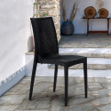 22 Poly rattan chairs for bar and garden restaurant Bistrot Grand Soleil On Sale