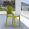 Grand Soleil Sunshine Modern Design Polypropylene Kitchen and Bar Chairs 