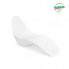 Sun lounger garden sun lounger swimming pool design white Venere On Sale