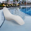 Sun lounger garden sun lounger swimming pool design white Venere Promotion