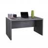 Modern Design Computer Office Desk Study Table Wooden Cement Effect Pratico Offers
