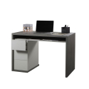 Modern design grey office desk 110x60cm with 3 drawers Mackay Offers