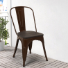 stock 20 pieces industrial chairs steel wood for kitchen and bar steel wood Offers