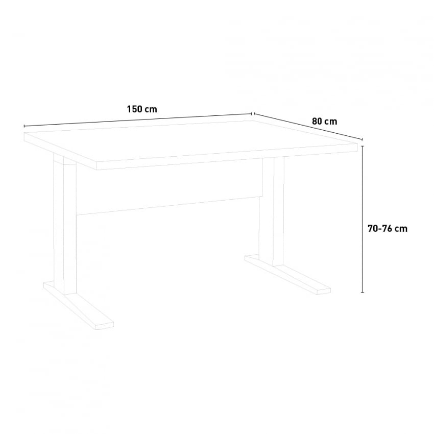 Alfa standing deals desk