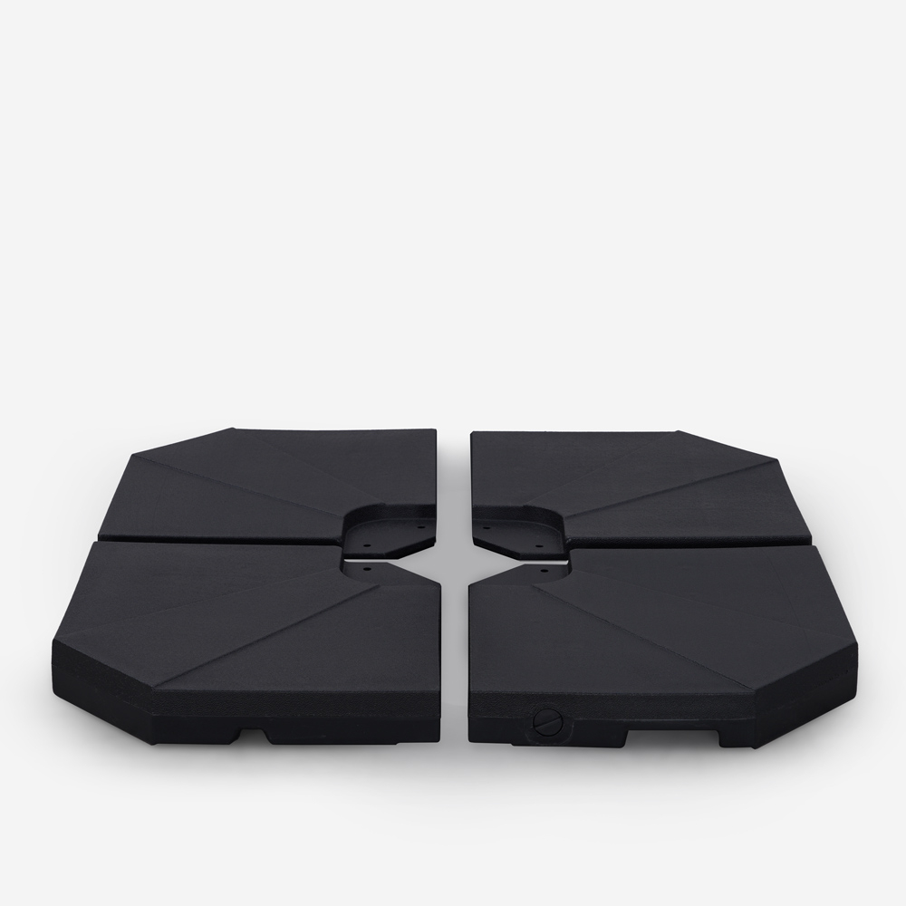 Jolla Base Set of 4 Cross Umbrella Stand Weights for Water and Sand