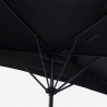 Kailua Black Garden Balcony Terrace Wall Umbrella Bulk Discounts