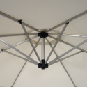 Garden umbrella with side pole arm 3x3 off-centre Lamai Bulk Discounts