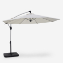 Garden umbrella with side pole arm 3x3 off-centre Lamai Discounts