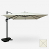 Garden umbrella 3x3 with off-centre arm side pole Padang Offers