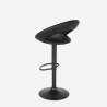 Chicago Black Edition Modern Swivel Adjustable Bar Stool for Kitchen Sale