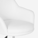 Swivel kitchen bar stool with adjustable armrests Ober Measures