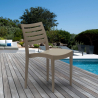 Grand Soleil Polypropylene Dining Chair Garden Outdoors Stackable Comfortable Firenze On Sale