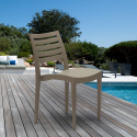 Set Of 24 Design Polypropylene Chairs for Restaurants Bars Firenze On Sale
