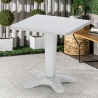 Grand Soleil Zavor square polypropylene coffee table outdoor bar 70x70 Characteristics