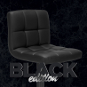 Atlanta Black Edition modern design peninsula swivel bar stool Offers