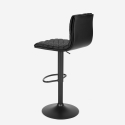 High stool black modern design kitchen bar Denver Black Edition Sale