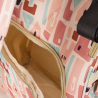 Ready Multifunctional Diaper Bag for Moms with Bottle Holder Pockets Characteristics