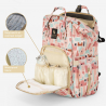 Ready Multifunctional Diaper Bag for Moms with Bottle Holder Pockets Offers
