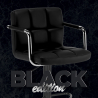 High swivel bar stool adjustable black design Las Vegas Black Edition Offers