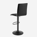 Swivel bar stool modern design kitchen peninsula Detroit Black Edition Sale