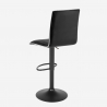Swivel bar stool modern design kitchen peninsula Detroit Black Edition Sale