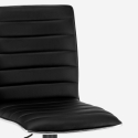 Swivel bar stool modern design kitchen peninsula Detroit Black Edition Discounts