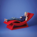 Outdoor chaise longue sun lounger modern design Tic Tac Slide Cheap