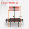 Fitness trampoline with adjustable dumbbell cross training Panther Bulk Discounts