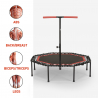 Fitness trampoline with adjustable dumbbell cross training Panther Choice Of