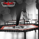 Fitness trampoline with adjustable dumbbell cross training Panther Discounts