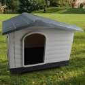 Garden kennel for small dogs in plastic with platform Lola On Sale