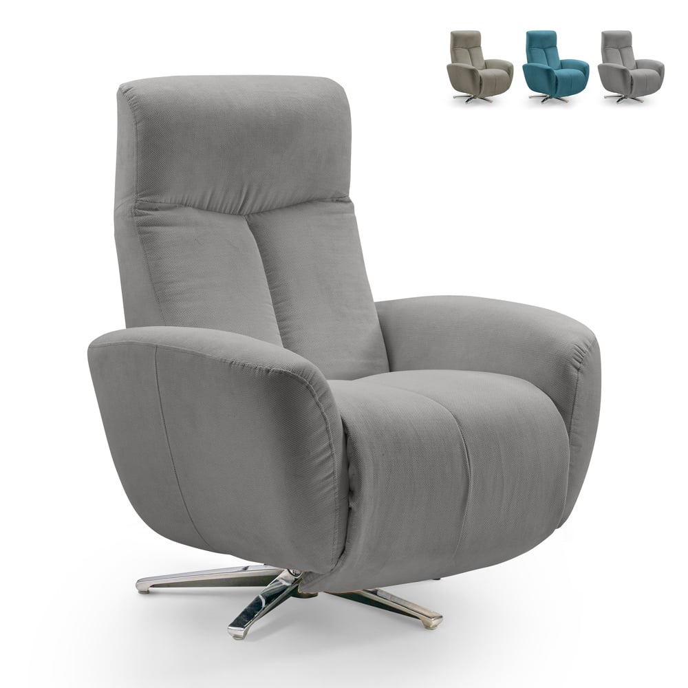 Electric armchair with 3 reclining motors for elderly people Marianna Plus