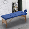 Reiki 3-Section Wooden Portable & Folding Massage Table 215 cm Buy