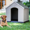Kennel garden house for medium-sized dogs in plastic Ruby On Sale