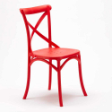 Set of 20 Polypropylene Design Chair Vintage Style Home Interiors Restaurants Cross Choice Of